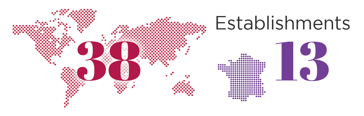 Afnor establishments around the world