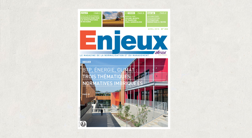 Magazine Enjeux n° 353