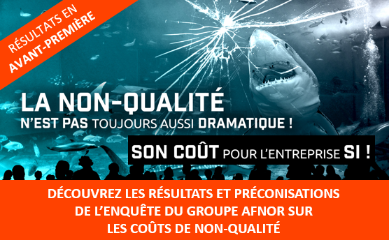 Résultats de l'enquête sur les coûts de la non-qualité