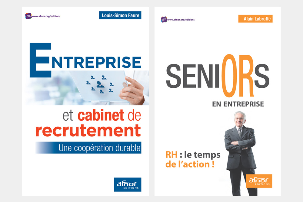Parution de deux livres à propos des cabinets de recrutement et des seniors en entreprise