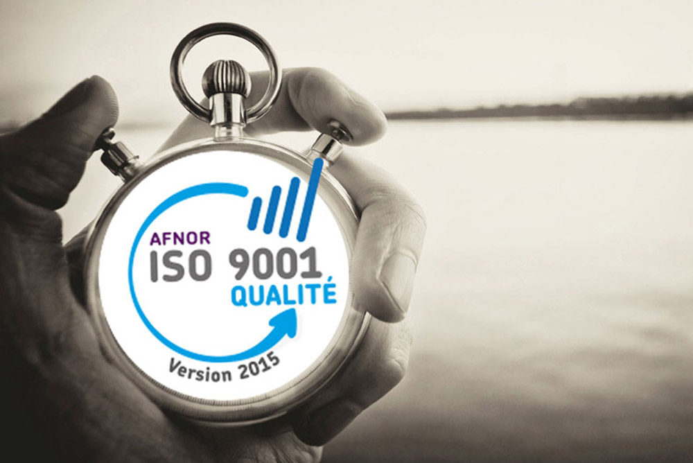 Certification ISO 9001 - Qualité