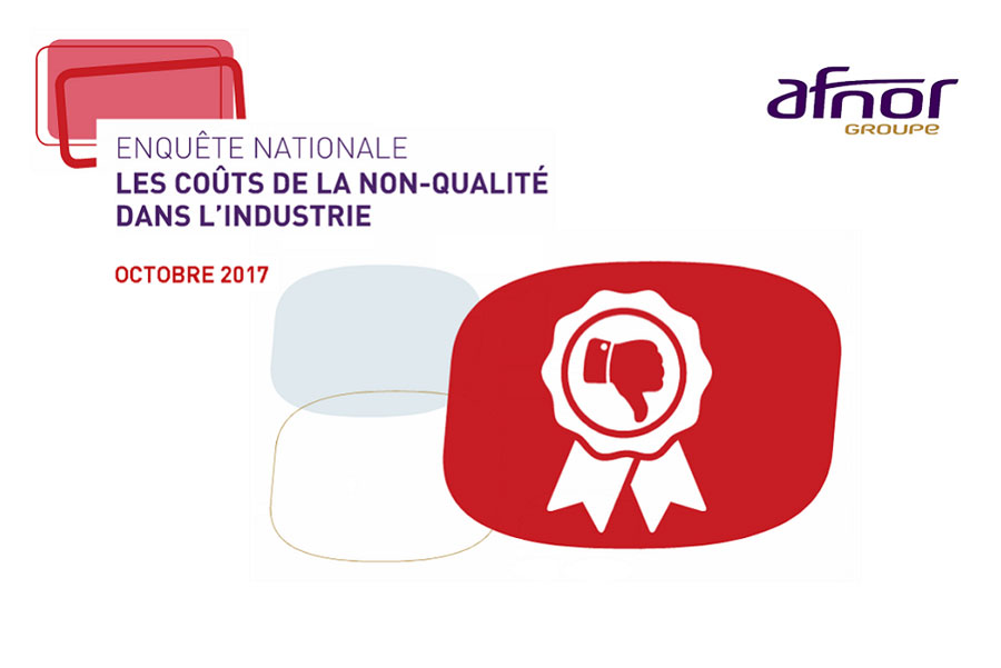 Enquête nationale : les coûts de la non-qualité dans l'industrie