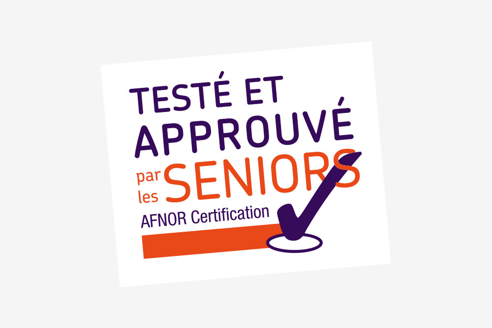 Logo Testé et approuvé par les seniors
