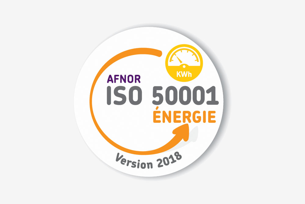 Logo ISO 50001 version 2018