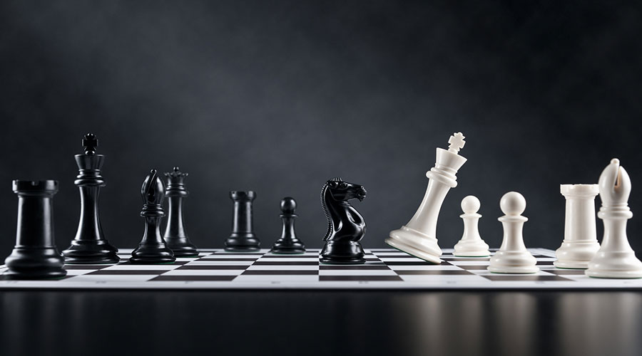 Un jeu d'échecs