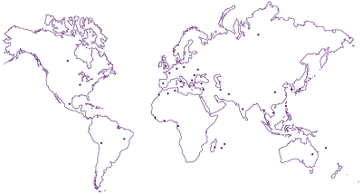 illustration carte du monde Afnor