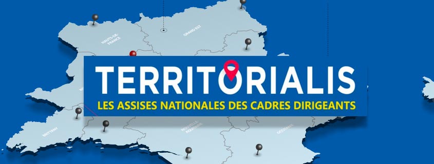 Affiche Territorialis, les assises nationales des cadres dirigeants