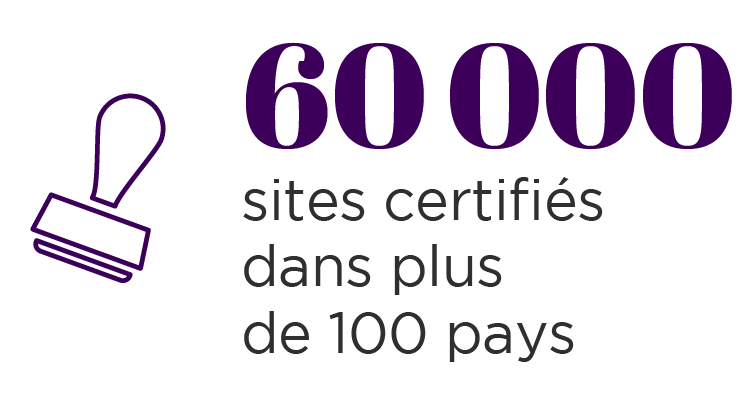 Afnor : 60000 sites certifiés dans plus de 100 pays