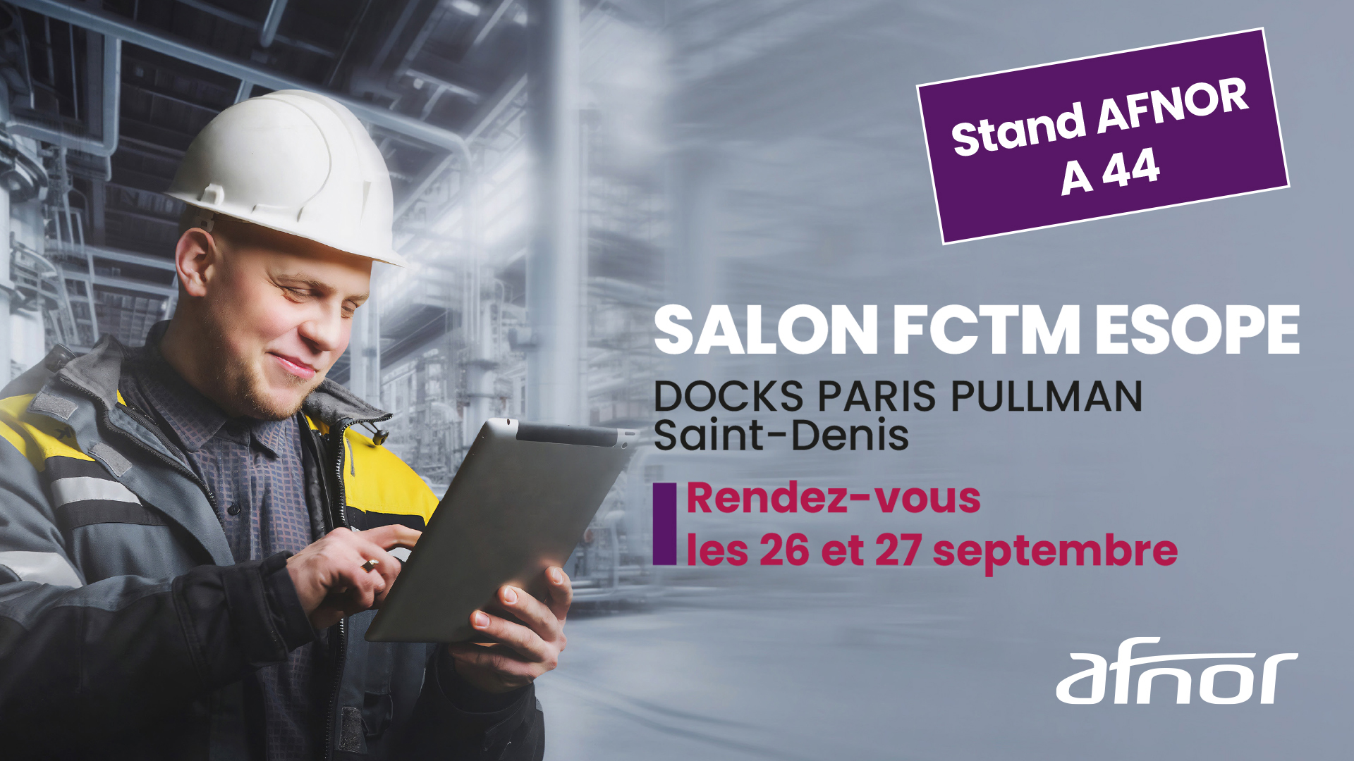 Salon FCTM ESOPE 26 et 27 septembre 2023