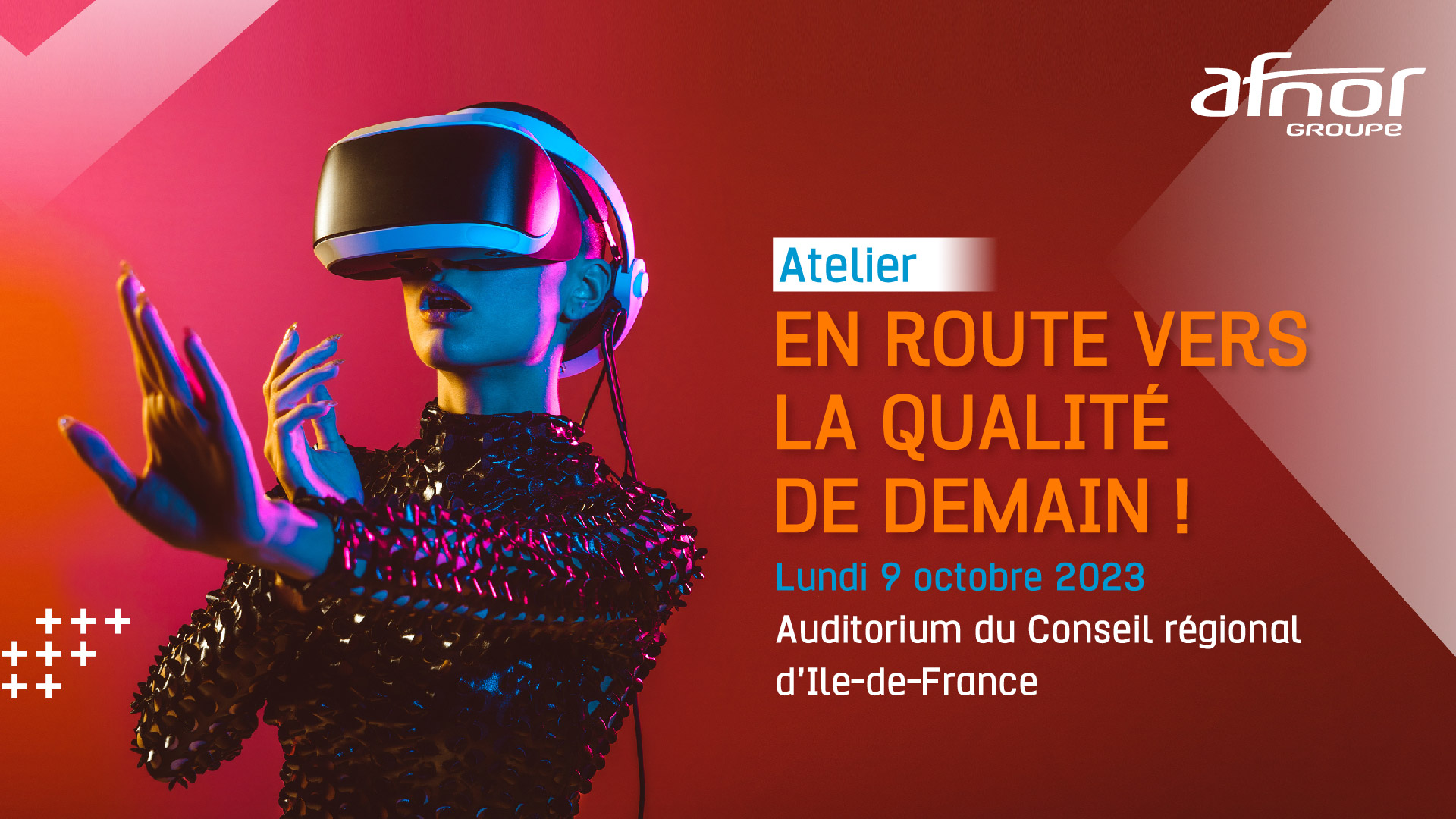 Atelier qualité le 9 octobre. En route vers la qualité de demain !