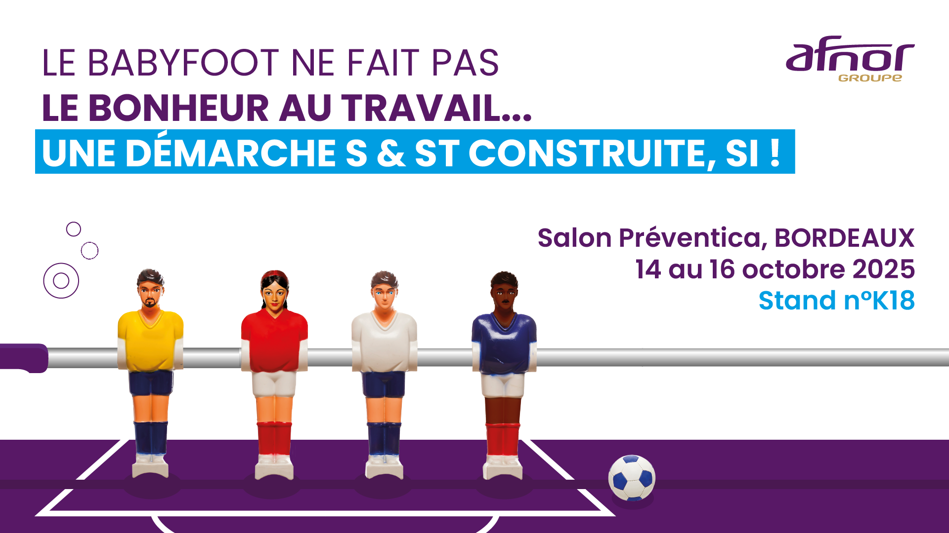 Préventica Bordeaux : AFNOR au cœur des enjeux santé-sécurité