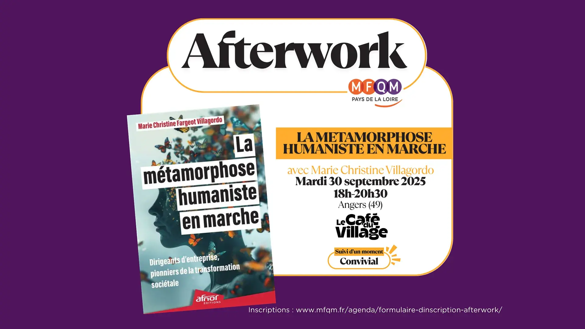 MFQM et AFNOR Pays de la Loire vous invitent à un afterwork autour d’une question essentielle : vers quel type d’entreprise voulons-nous aller ?